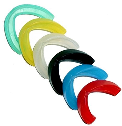 BAY CE GEPRÜFT für Kinder - TÜRKIS - Zahnschutz single MIT DOSE BUNT SORTIERT Mundschutz Gebißschutz Sport Kids Junior Jugend grün Türkies (türkis)