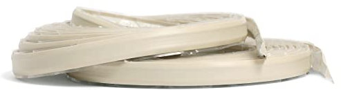 InstaTrim IT05INIVR 1,27 cm breit Flexible, selbstklebende Dichtungs- und Zierstreifen für Böden, Decken, Arbeitsplatten und mehr, Elfenbein, 1/2 in x 10 ft, 2‐pk