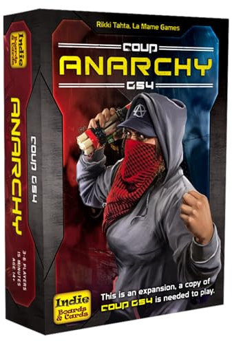 Indie Board Games CO04 - Coup Rebellion G54: Anarchy Expansion