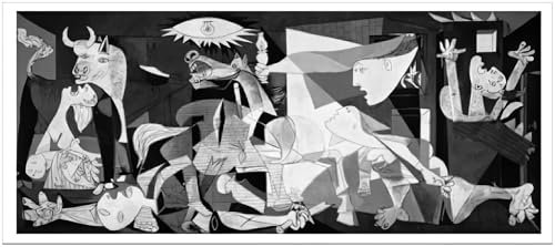 Pablo Picasso Poster Guernica Kunstdruck Bild 100x50 cm