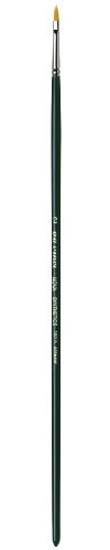 da Vinci Nova Series 1875 Oil Painting Brush, Filbert Synthetic, Size 2