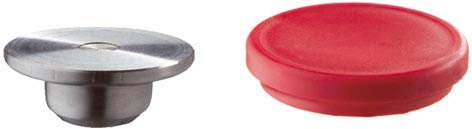 Druckplatte und Schutzkappe (TG/GZ Reichweite 50/60 mm), 4 Stück im Beutel)