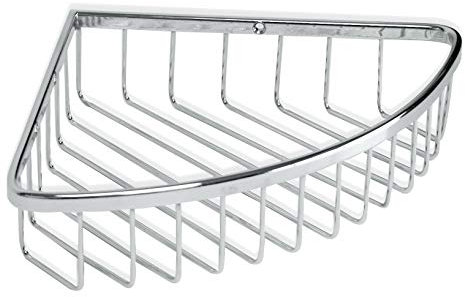 Tatay Panier de Rangement Krom-Corner, 20 x 20 x 5 cm, métal, argenté