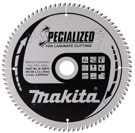 Makita Specialized Saegeblatt, 260 x 30 mm, 84Z, B-33875
