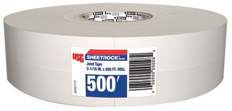 Sheetrock 500 ft. L x 2-1/16 in. W Paper White Joint Tape