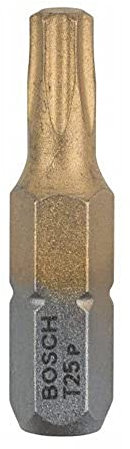 Bosch Professional Accessories Professional Bit Max Grip für Innen-Torx-Schrauben (T25, 3 Stück), 2607001693