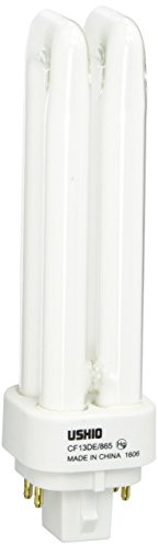 Ushio BC8851 3000235 - CF13DE/865-13W - Culot G24q-1 4 broches - 6500K - Ampoule CFL