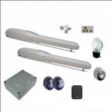Nice wingo5024kce AUTOMAZIONE Cancela Kit para l Automatismos de Puerta de Garaje a baqueta con Puertas hasta a 3.5 M 24 vdc. Montaje Exterior