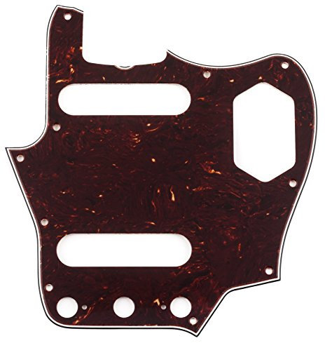 Fender 009-4464-049 Pure Vintage 3-Ply 10-Hole Mount Brown Shell '65 Jaguar Pickguard