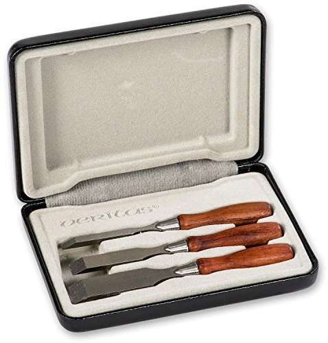 Veritas 3 Piece Miniature Chisel Set 506867 3/8 1/4 1/8