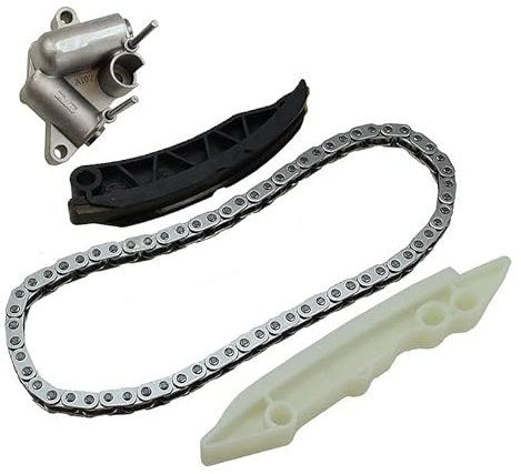 BESTPRICE Set catena di distribuzione Compatibile con BMW Serie 1 (E87), Serie 3 (E46, E90, E93, E92, E91), Serie 5 (E60, E61), Serie 6 (E63, E64), Serie 7 (E65, E66, E67), X3 (E83), X5 (E53), X5 (E70