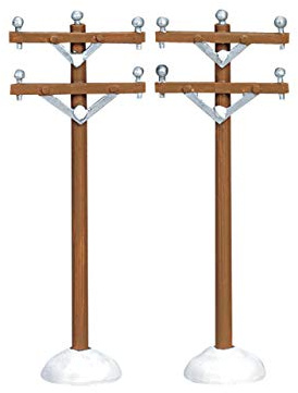 Lemax Christmas Village Telephone Poles - 64461