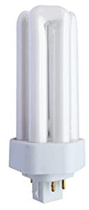 Kosnic 18w 4pin GX24q-2 CFL bulb (cool white, 4000K, triple turn, short EXUN)