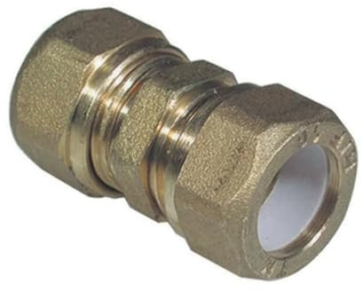 Manicotto bicono per tubo rame a stringere con ogiva Teflon 3/8 x12mm