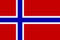 U24 Aufkleber Norwegen Flagge Fahne 8 x 5 cm Autoaufkleber Sticker