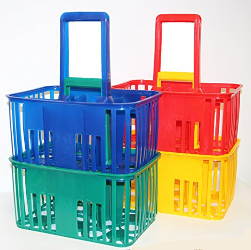 FM Panier porte-bouteilles 6 places (couleurs assorties)