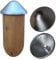 Gartenwelt Riegelsberger Pfostenkappe rund ø 110 mm Aluminium Kappe für Pfosten mit Dorn Zaunkappe Abdeckkappe