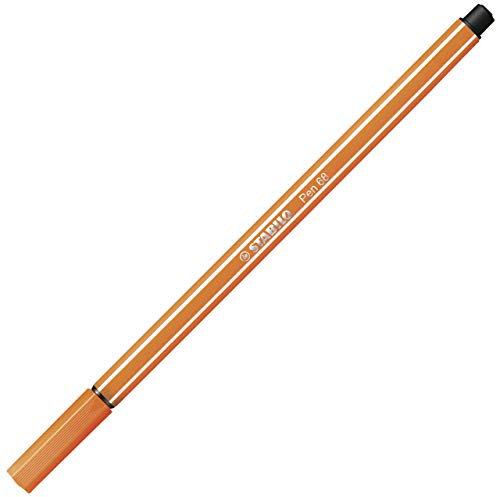 STABILO - Premium-Filzstift - Pen 68 - Einzelstift - gelbrot