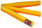 Ju-Sports Budogürtel - gelb/orange, Baumwolle I Kampfsport Gürtel Für Budo-Sportarten, Judo, Karate uvm. I Ca. 4 cm breiter Martial Arts Gürtel I 200 cm