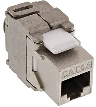 InLine 76201A Keystone RJ45 Buchse / LSA Einsatz, SNAP-In, Cat.6a