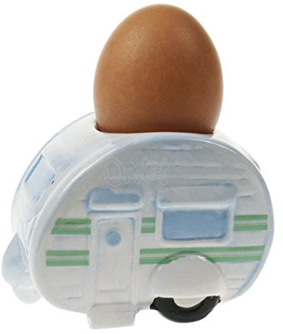 Puckator Wohnwagen Eierbecher aus Keramik von Ted Smith