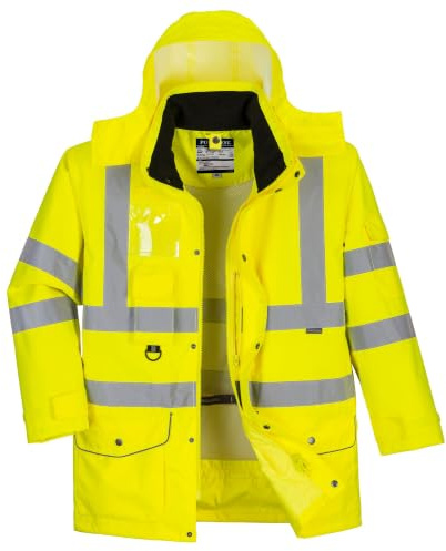 Hi-Vis 7-in-1 Jacket, colorYellow talla XXL