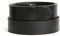 VaModa Vollrindleder 4cm Wechselgürtel Jeansgürtel Belt 40 mm | Ledergürtel für Damen Herren 4,0 cm | Modell 'Klassik' | ohne Schließe | Farbe schwarz, Länge=85cm, Druckknopfsystem
