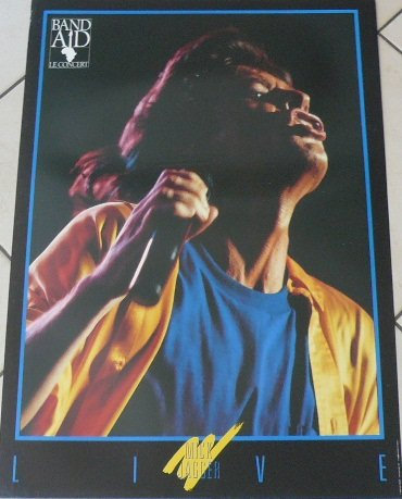 Band Aid – Mick Jagger – 50 x 70 cm zeigt/Poster
