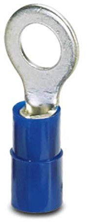 PHOENIX CONTACT C-RCI 2.5/M4 Ringkabelschuh, 1.5mm²-2.5mm² Querschnitt, M4 Gewindegröße, Blau, 100 Stück