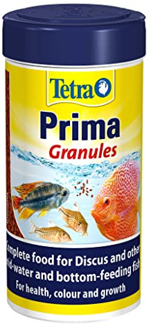 Tetra Prima Complete Fish Food, Complete Food for Discus and Other Bottom-Feeding Fish, 250 ml