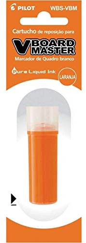 New , Pilot V-Board Master Refill for Drywipe Marker Begreen Bullet Tip Medium 4mm Orange Ref 255101 [Pack 12]