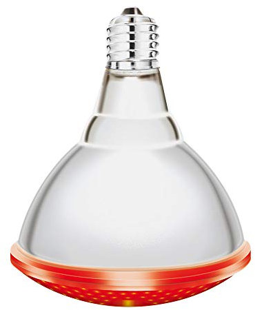 interHeat Infrarotlampe 150W rot, 2er Pack