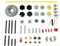 LEGO TECHNIC 52-teiliges Zahnrad und Achs-Set. Lieferung erfolgt wie abgebildet (siehe Beschreibung).