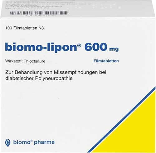 BIOMO-lipon 600 mg Filmtabletten 100 St