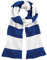 Beechfield Unisex Stadium Scarf Schal, Mehrfarbig (Bright Royal/White 00), One Size