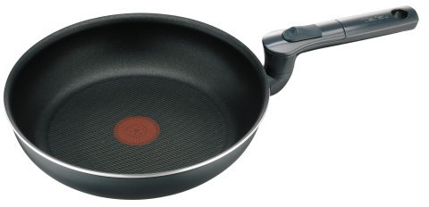 Tefal Pan 24cm Compact - Cacerola (Negro, 2,4 cm)