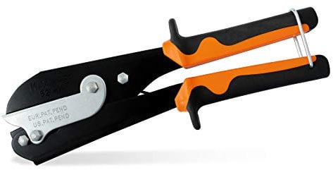 EDMA - Maxi-Ret - Pinza Stringitubo a 5 Denti in Acciaio Inossidabile - Riduce Il Diametro dei Tubi Metallici - 035055 - Attrezzo Manuale di Alta qualità per Uso Professionale e Fai da Te