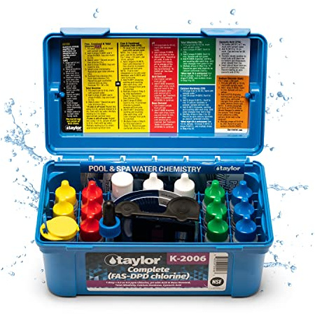 Taylor K2006 Komplett Pool-Wasser-Test-Kit K-2006