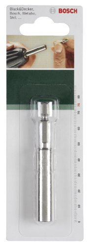 Bosch 2609255901 75mm Universal Bit Holder with Permanent Magnet and Spring Ring