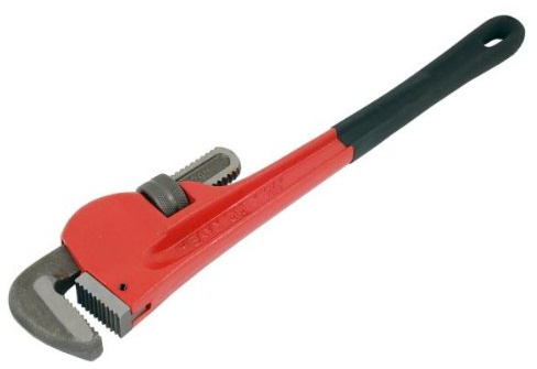 Pipe Wrench 600mm (24in.) (Red Soft Grip Sleeve)
