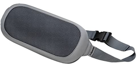 Fellowes Lendenkissen I-Spire Series, Rückenstütze mit luftdurchlässigem Netzstoff, mobil, leichte Befestigung, grau