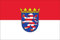 flaggenmeer® Tischflagge Hessen mit Wappen ca. 10 x 16 cm