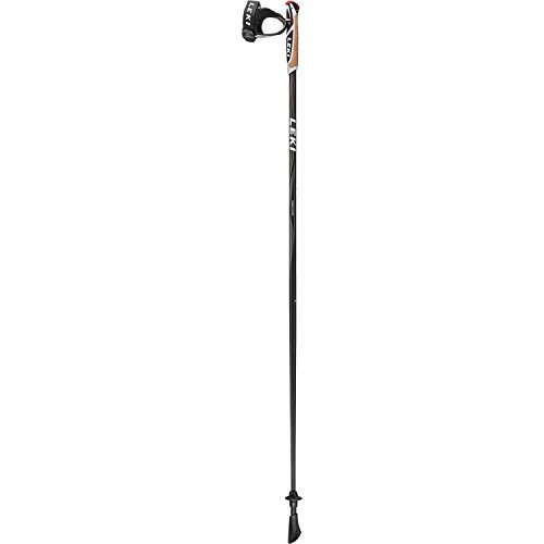 LEKI Nordic-Walking Stöcke Flash Shark, Black, 105 cm