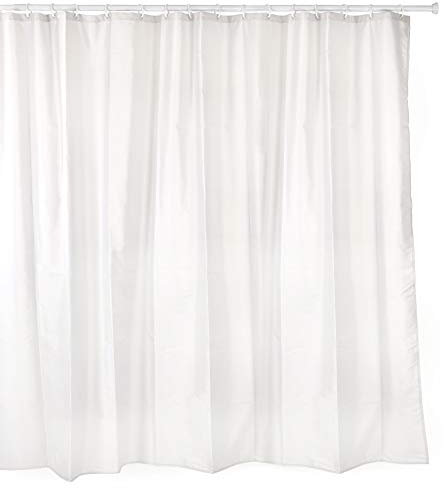 Tatay 5520201 - Rideau de Douche en Polyester Blanc 220 x 200 cm