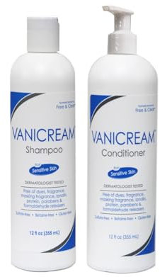 Pharmaceutical Specialties Tical FREE & Clear Shampoo- und Conditioner-Set, 12oz pro Flasche