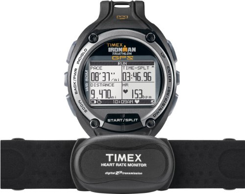 Timex Herren-Armbanduhr XL Ironman Global Trainer Digital Kautschuk T5K444