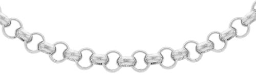 Tuscany Silver Damen Bohnenkette Sterling Silber 51cm/20zoll