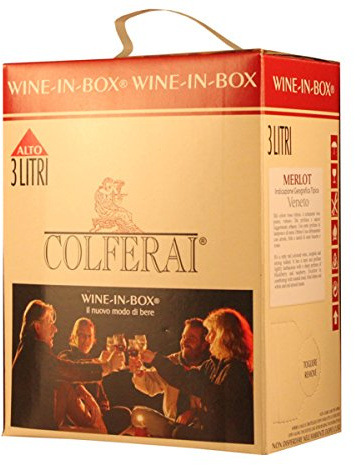 Colferai Azienda Vinicola BIB Merlot Veneto IGT 3 Liter 3.00 Liter