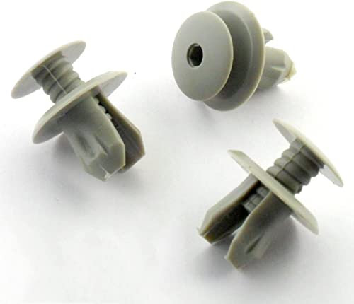 50 x Clips Panel Forro Gris Claro Pack VW Volkswagen T4 T5 Transporter Eurovan - Remaches Plásticos - Coche Grapas - Franqueo libre! …
