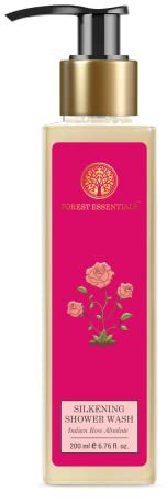 Forest Essentials Indian Rose Absolute Silkening Shower Wash, 200ml